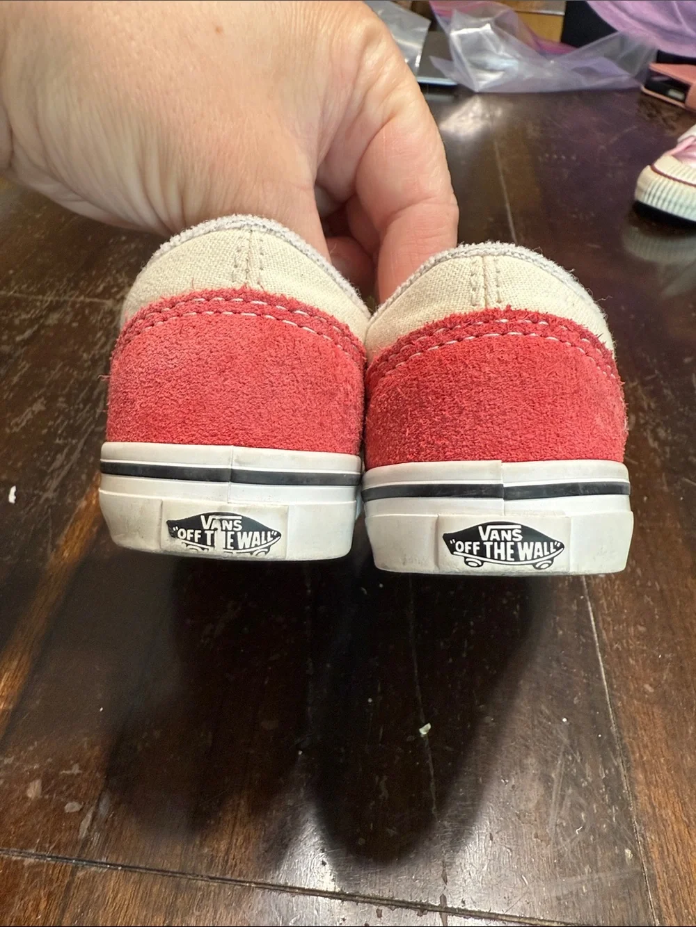 Used multi color Vans toddler size 7.5